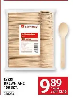 Selgros Łyżki drewniane 100 szt oferta