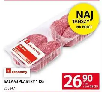 Selgros SALAMI PLASTRY 1 KG oferta