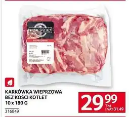 Selgros Karkówka wieprzowa bez kości, kotlet oferta