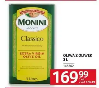Selgros Monini Classico Extra Virgin Olive Oil oferta