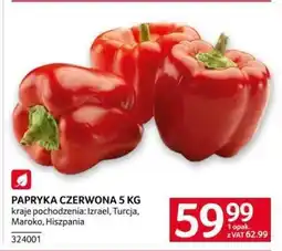 Selgros PAPRYKA CZERWONA 5 KG oferta