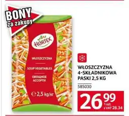 Selgros Włoszczyzna 4-składnikowa paski 2,5 kg oferta