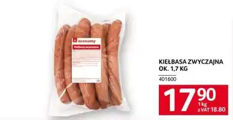 Selgros Kiełbasa zwyczajna oferta