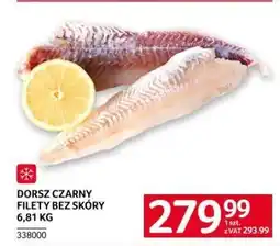 Selgros Dorsz czarny – filety bez skóry oferta