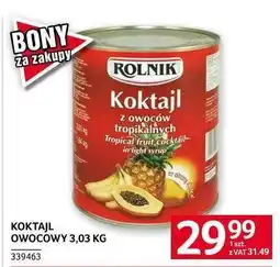 Selgros KOKTAJL OWOCOWY 3,03 KG oferta