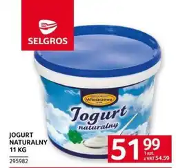 Selgros Jogurt naturalny oferta