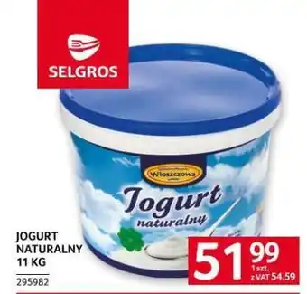 Selgros Jogurt naturalny oferta