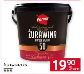 Selgros ŻURAWINA 1 KG oferta