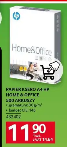 Selgros PAPIER KSERO A4 HP HOME & OFFICE 500 ARKUSZY oferta