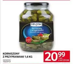 Selgros Korniszony z przyprawami 1,6 kg oferta