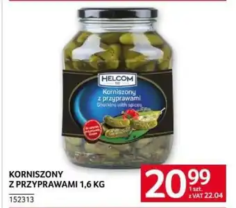 Selgros Korniszony z przyprawami 1,6 kg oferta