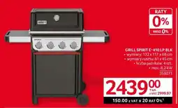 Selgros GRILL SPIRIT E-410 LP BLK oferta