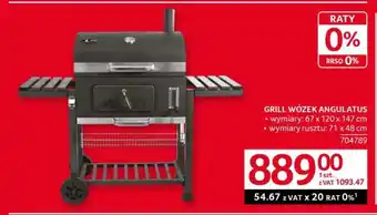Selgros GRILL WÓZEK ANGULATUS oferta