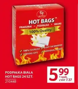 Selgros PODPAŁKA BIAŁA HOT BAGS 24 SZT oferta