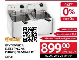 Selgros Frytownica Elektryczna Podwójna Snack IV oferta