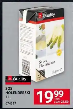 Selgros SOS HOLENDERSKI 1 L oferta