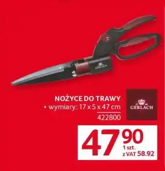 Selgros NOŻYCE DO TRAWY oferta