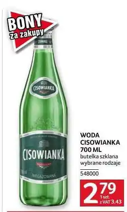 Selgros WODA CISOWIANKA 700 ML oferta