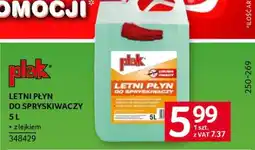 Selgros Plak Letni Płyn do Spryskiwaczy 5L oferta