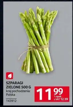 Selgros Szparagi Zielone 500 g oferta