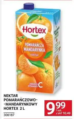 Selgros Nektar Pomarańczowo-Mandarynkowy Hortex 2 L oferta