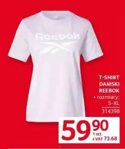 Selgros T-shirt damski Reebok oferta