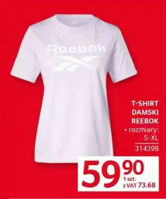 Selgros T-shirt damski Reebok oferta