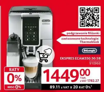 Selgros EKSPRES ECAM350.50.SB oferta