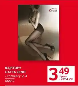 Selgros RAJSTOPY GATTA ZENIT oferta