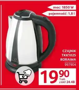 Selgros Czajnik TKK102S Roraima oferta