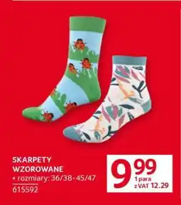 Selgros Skarpety Wzorowane oferta