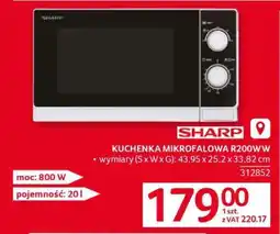 Selgros Kuchenka mikrofalowa R200WW oferta