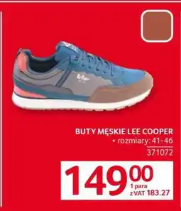 Selgros BUTY MĘSKIE LEE COOPER oferta