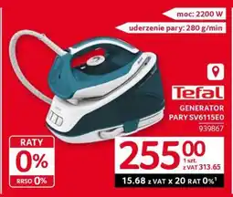 Selgros Tefal GENERATOR PARY SV6115E0 oferta