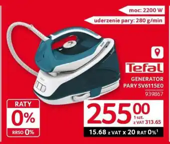 Selgros Tefal GENERATOR PARY SV6115E0 oferta