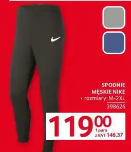 Selgros SPODNIE MĘSKIE NIKE oferta