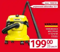 Selgros Kärcher Odkurzacz WD 2 Plus V-12/4/18 oferta