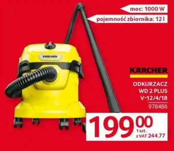 Selgros Kärcher Odkurzacz WD 2 Plus V-12/4/18 oferta