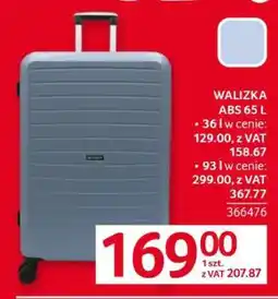 Selgros Walizka ABS 65 L oferta