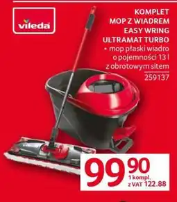 Selgros KOMPLET MOP Z WIADREM EASY WRING ULTRAMAT TURBO oferta