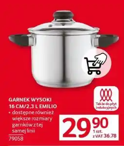Selgros Garnek wysoki 16 cm/2,3 L Emilio oferta
