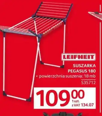 Selgros LEIFHEIT SUSZARKA PEGASUS 180 oferta