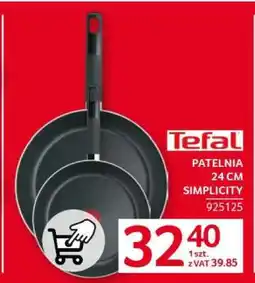 Selgros Tefal Patelnia 24 cm Simplicity oferta