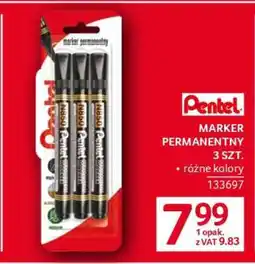 Selgros Pentel Marker Permanentny 3 szt oferta