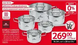 Selgros KOMPLET GARNKÓW 10 CZĘŚCI AMBIENTE oferta