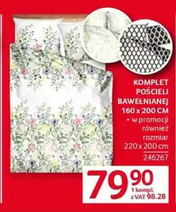 Selgros Komplet pościeli bawełnianej oferta