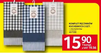 Selgros Komplet ręczników kuchennych 3 szt oferta