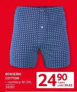 Selgros Bokserki Cotton oferta