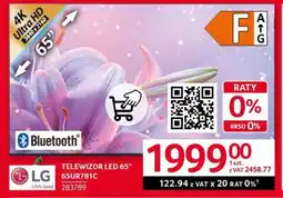 Selgros TELEWIZOR LED 65 oferta