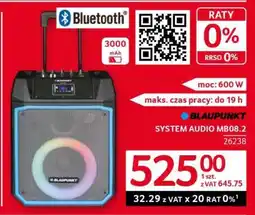Selgros BLAUPUNKT SYSTEM AUDIO MB08.2 oferta